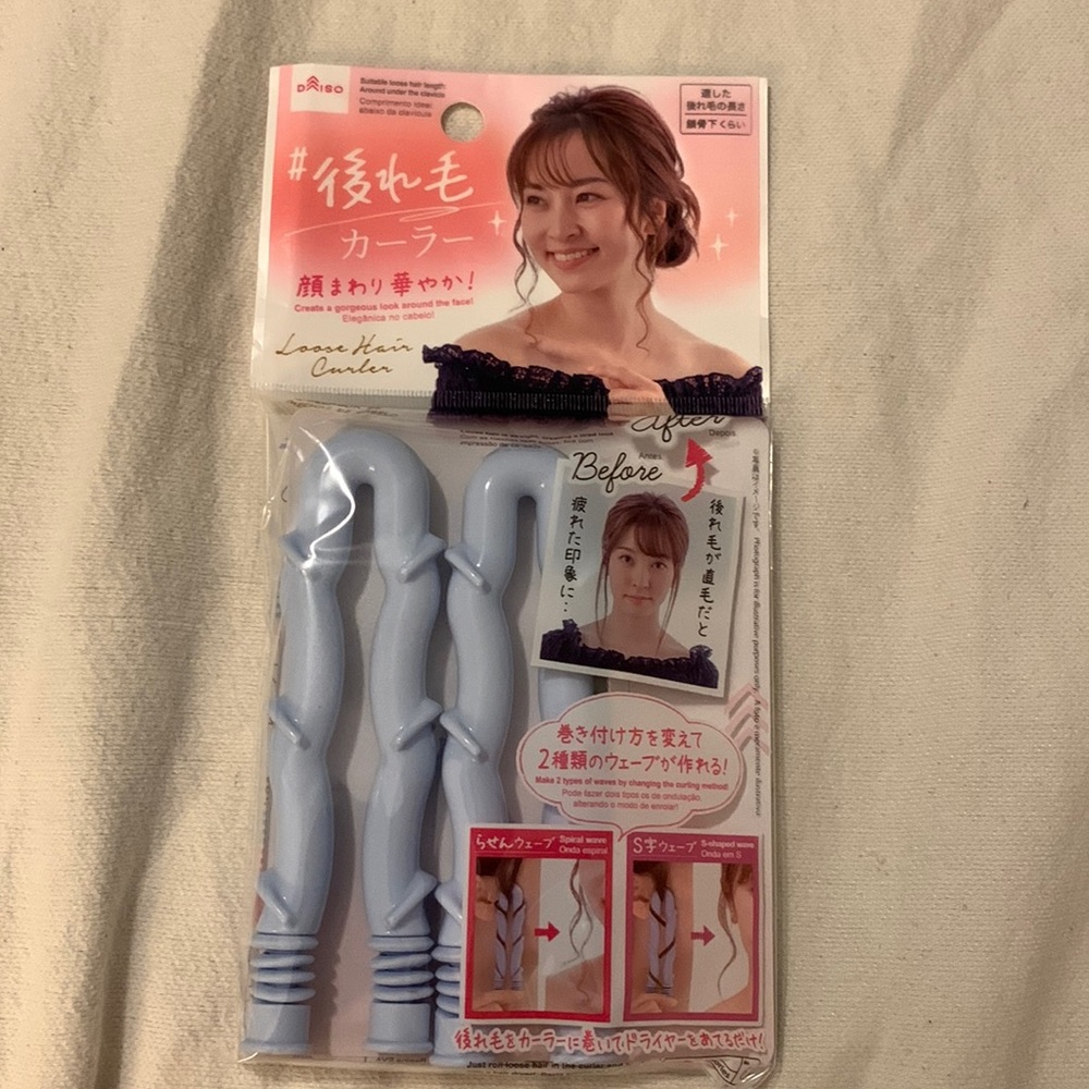 Loose hair curler tool